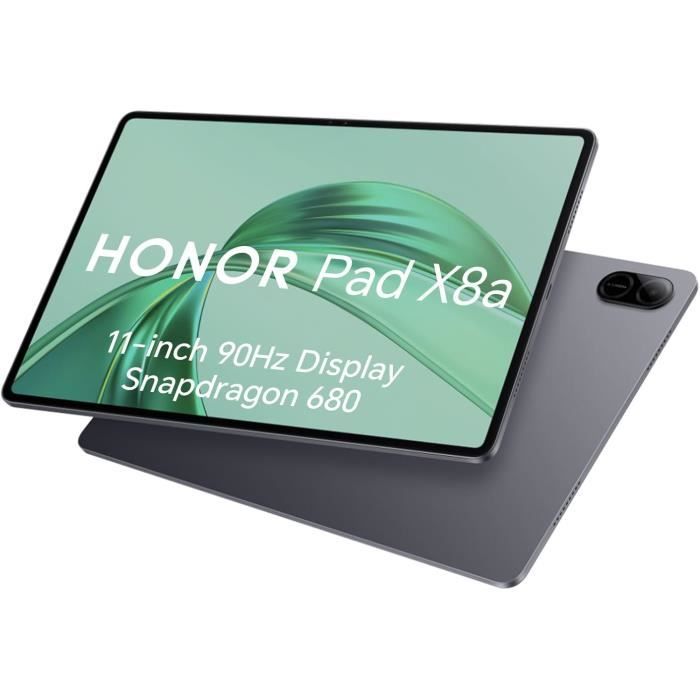 HONOR Pad X8A 4Go Extensible à 1 TB WiFi Tablette Écran 11 Pouces 90Hz Snapdragon 680 4 Haut parleurs Batterie de 8300mAh Corps en métal Android 14 Google Service - vue 1