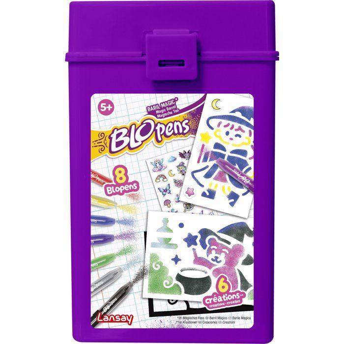 Loisir créatif LANSAY BLOPENS jeu de coloriage BARIL MAGIC Dès