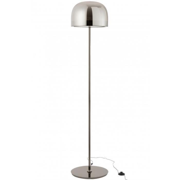 Décoratif sur Pied Genevote Feuille D'Argent 170 CM Haut E27 Stehleuchte Salon