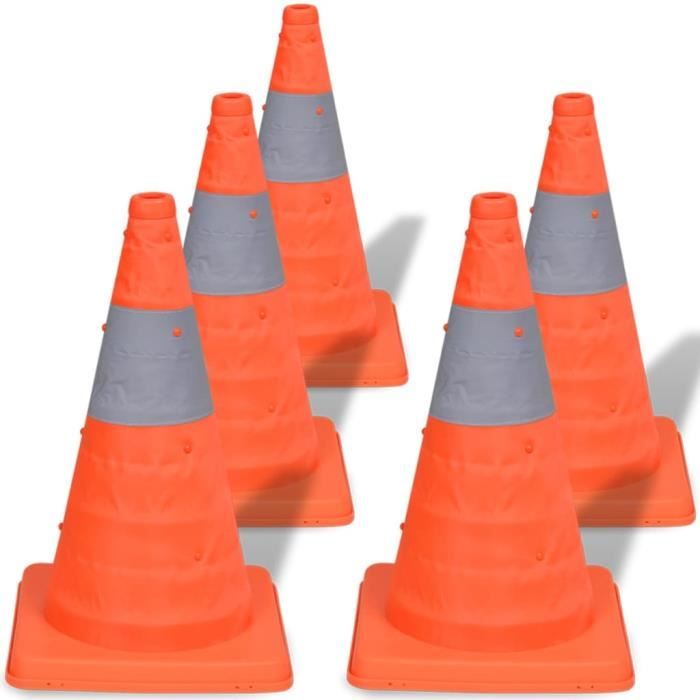 Wandefol 12 Cônes De Signalisation Sport - 23cm - 4 Couleurs Vives - Pour Football, Entraînement, Jeux Enfants
