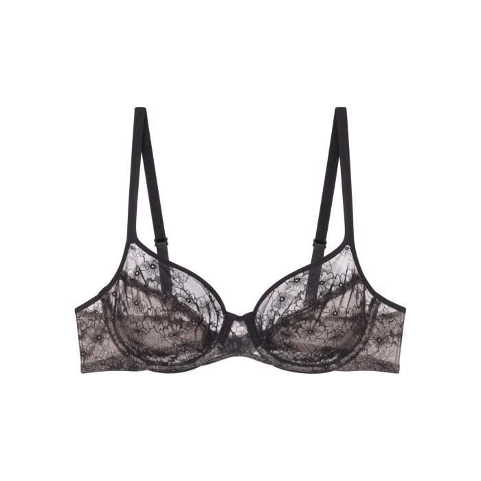 Soutien-gorge Triumph Rendez-Vous Spotlight WHP En Dentelle Noire - Tailles FR 80/85/90 (E)