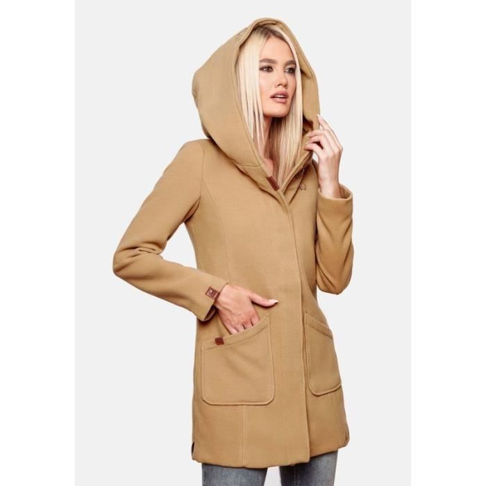Manteau femme long camel outlet