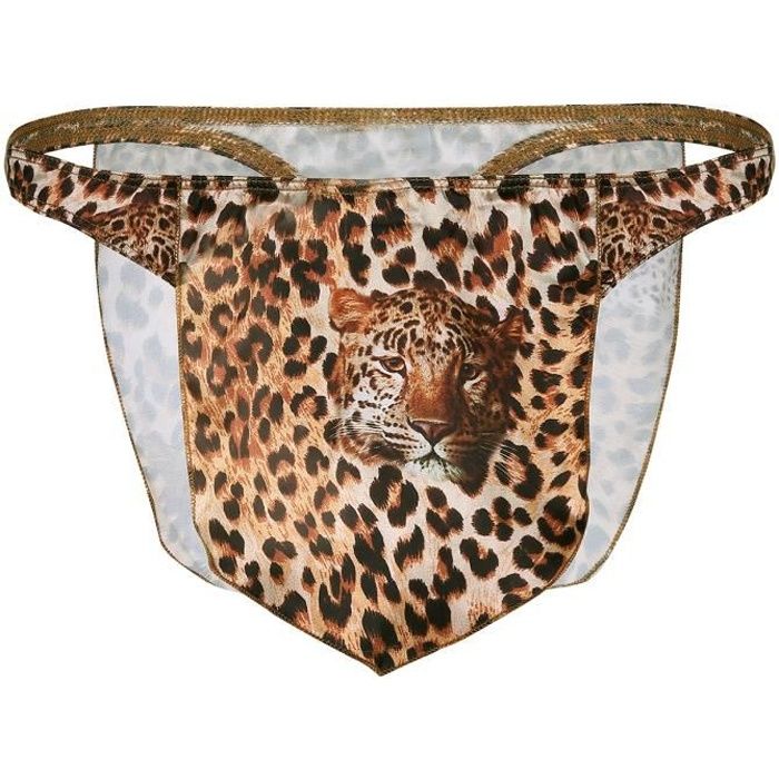 string leopard homme