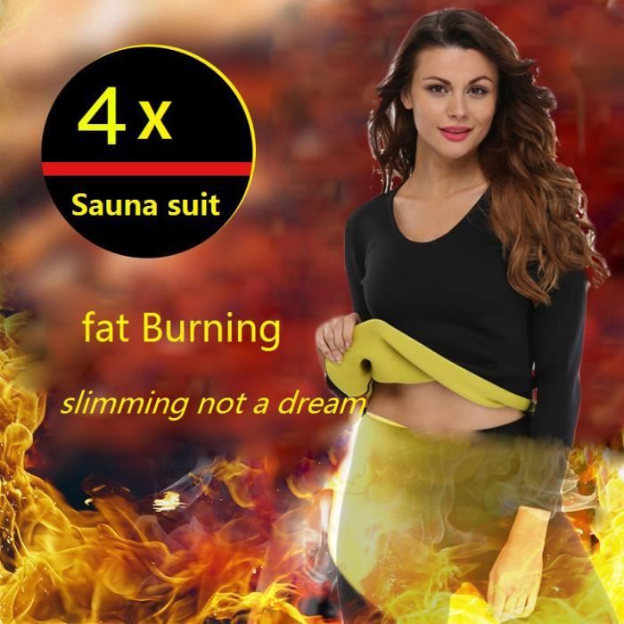 NANO HERTZ Maillot Sauna Minceur Débardeur Transpiration Anti-Cellulite - Homme Gym Fitness Yoga