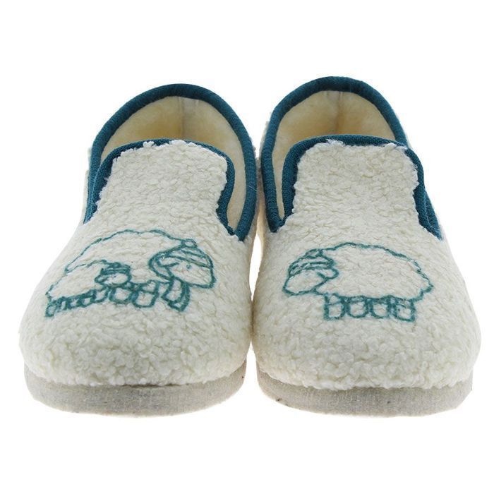 Chaussons Chaussettes Hiver Femme - 2 Paires épaisses Antidérapantes - Doublure Polaire - Taille 35-41 - Pour Maison, Cadeau De Noël