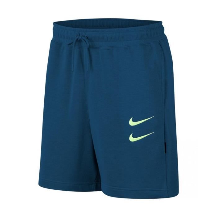 Short Nike Swoosh CJ4882 499 Bleu Cdiscount Sport