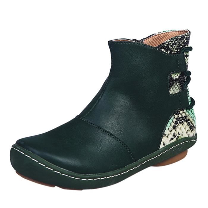 Bottine best sale imprimé serpent