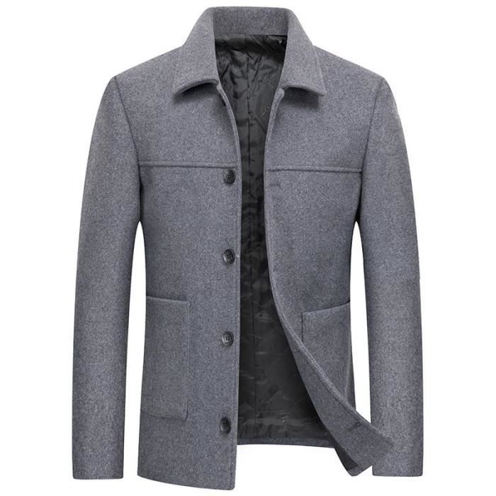 Pardessus homme court clearance