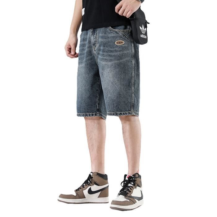 Short Sport Homme Droit, Short Homme Grande Taille Couleur Unie Ample Décontracté Chic D'été Fin Pantalon Simple De Tous Les Jours Comfortable Vêtement D'extérieur Cycliste De Plage Pants