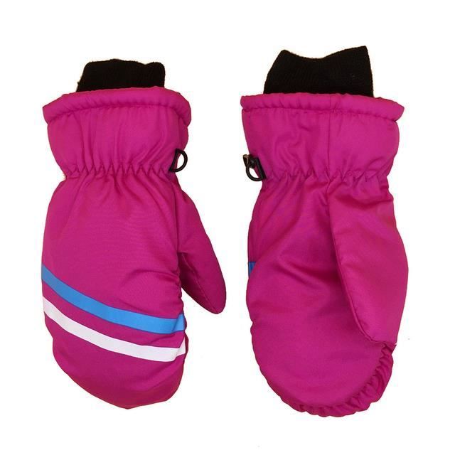 Gants De Ski Azarxis Enfants - Imperméables, Coupe-Vent Et Chauds Pour L'Hiver