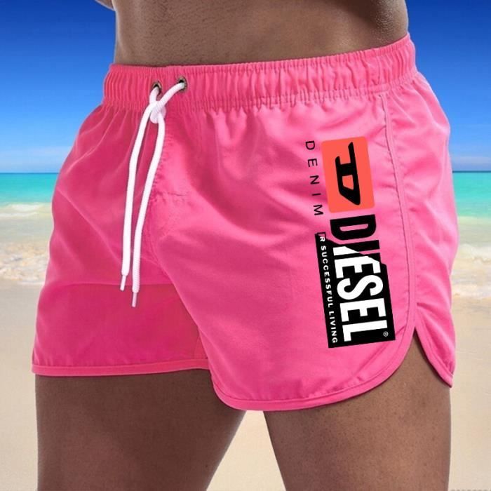 Anmarco Short de bain pour homme Motif Père Noël - Multicolore - XXXXL-L
