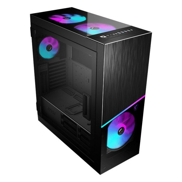 Boîtier PC – MSI – MPG SEKIRA 500X – Noir – Verre trempé – Format ATX