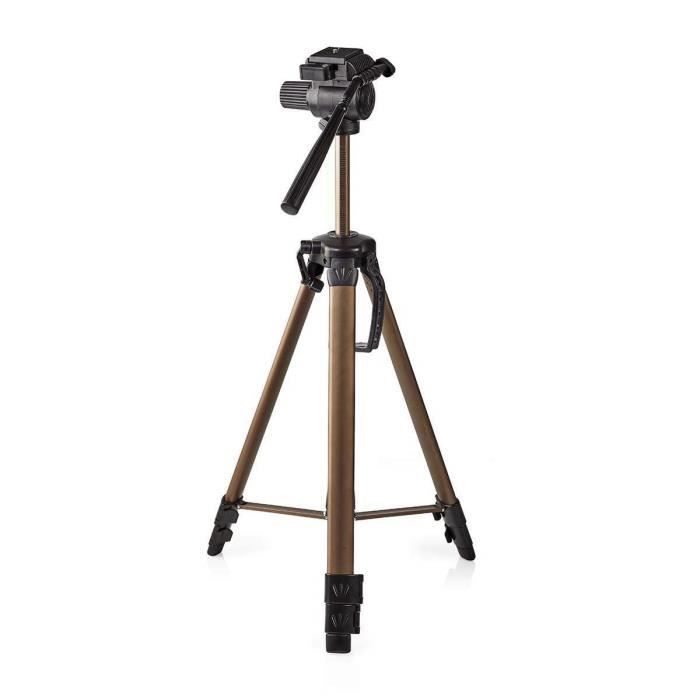 Nedis - Trépied Maximale : 40 kg Hauteur de Travail : 64 - 161 cm Segments : 2 1540g Sac de voyage inclus Noir/argent Nedis - Trépied Maximale : 40 kg Hauteur de Travail : 64 - 161 cm Segments : 2 1540g Sac de voyage inclus Noir/argent