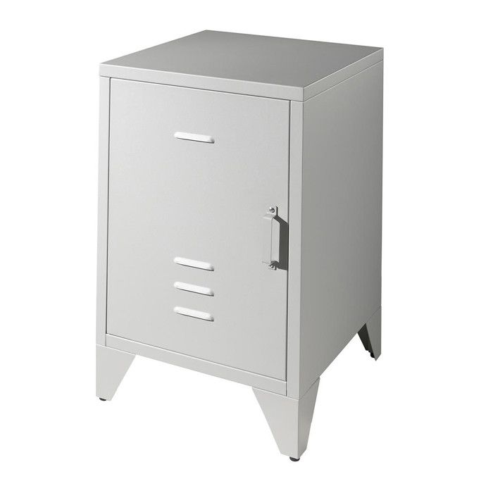 Table de Chevet Enfant Bronxx 60cm Gris Table de Chevet Enfant Bronxx 60cm Gris