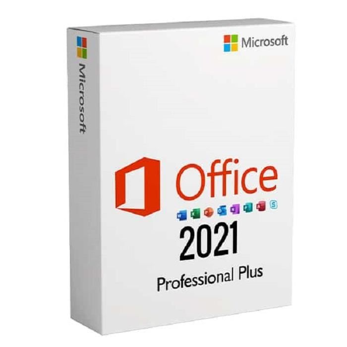 Microsoft Office 2021 Professionnel Plus clé d'activation