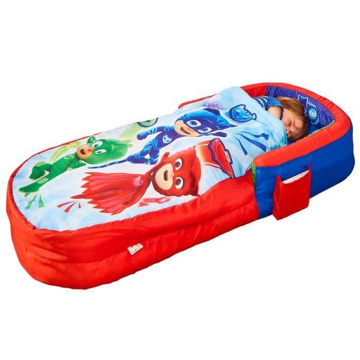 Lit gonflable d'appoint pour enfants avec sac de couchage intégré