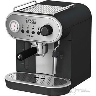 Gaggia RI8525/01 Machine à expresso manuelle Carezza Deluxe avec filtre crème pressurisé, accessoire vapeur pannarello et indicateur