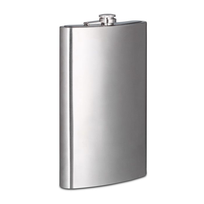 Entonnoir de flacon de hanche en acier inoxydable 7Oz avec deux tasses à vin pour cadeau d