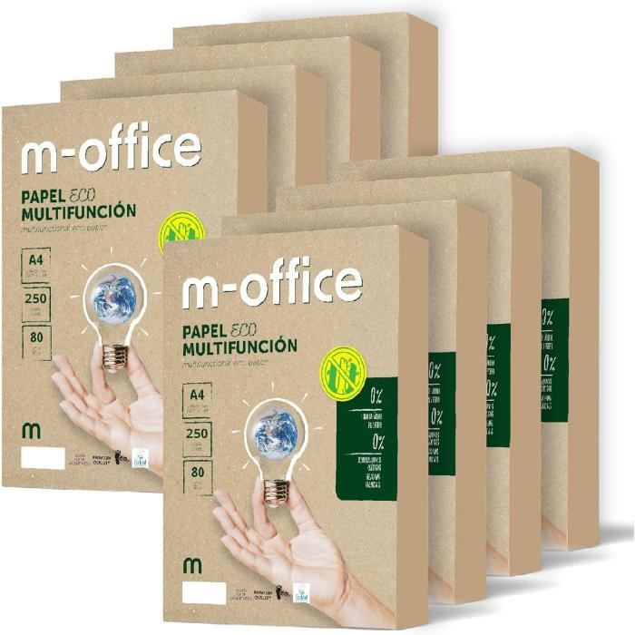 Papier Recyclé A4 80g - Ramette 50 Feuilles - Pour Imprimante Et Photocopieuse