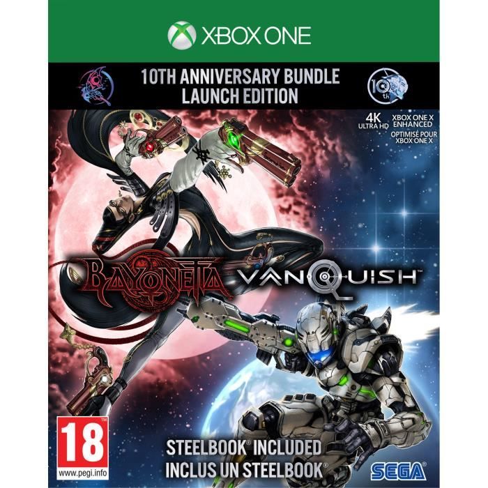 Bayonetta & Vanquish 10th anniversary : Bundle Launch Edition - Jeu Xbox One