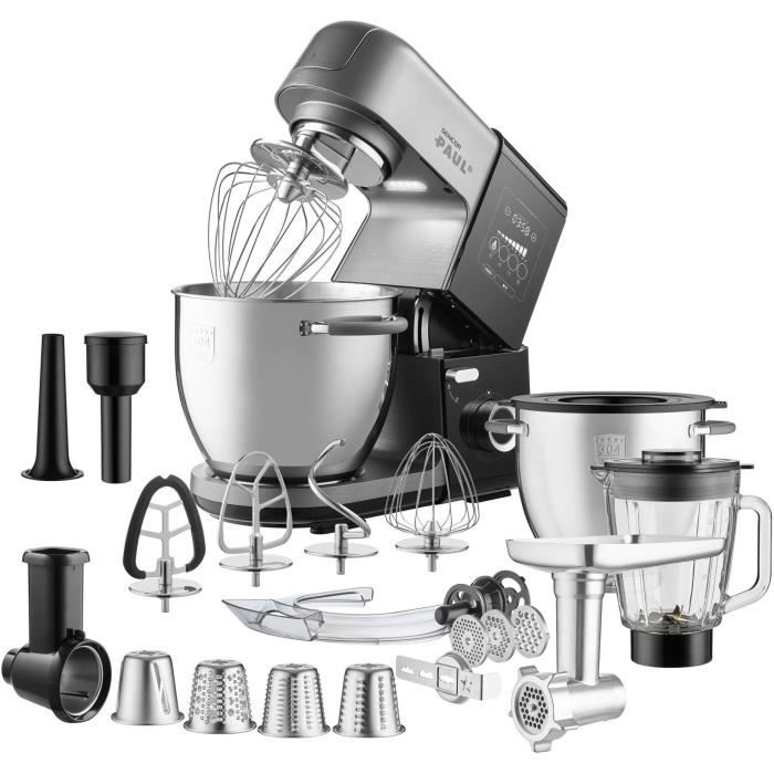 Robot pâtissier multifonction SENCOR STM 8970 PAUL 3 / Acier