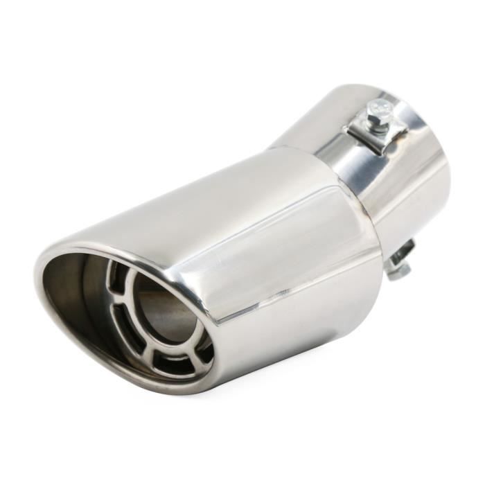Universel Voiture Courbee Tuyau D Echappement Silencieux Arriere