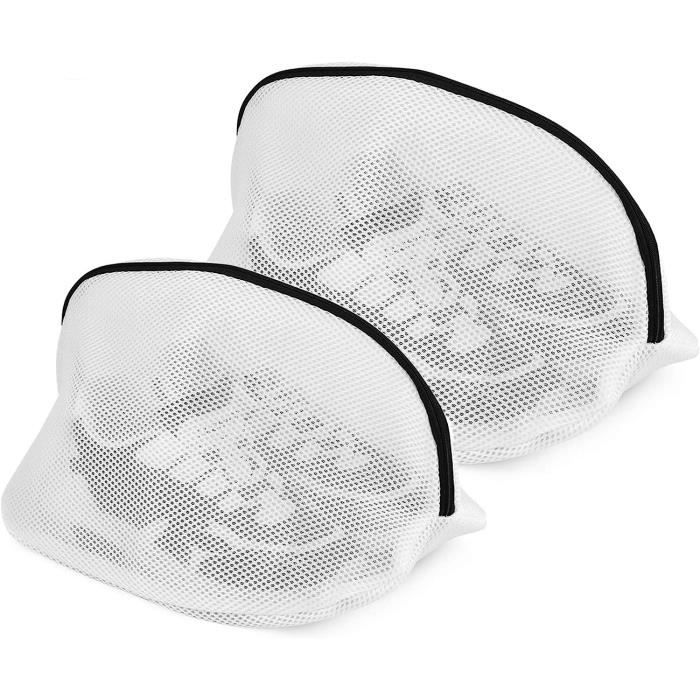 Filet De Lavage Pour Machine à Laver - Sac Avec Fermeture Éclair - Pour Chaussures, Soutiens-gorge, Chaussettes - Protection Du Linge