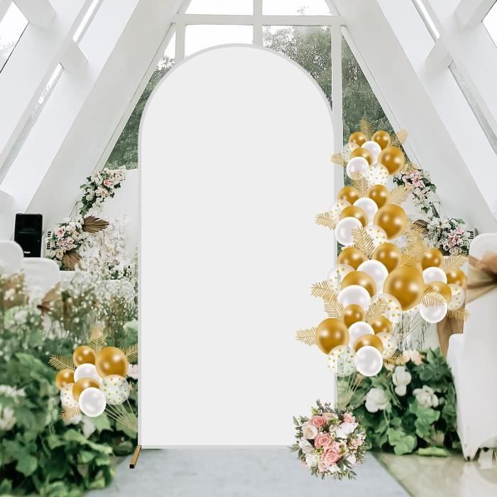 Highdi Mariage Couverture De Toile De Fond D'Arche, Housse De