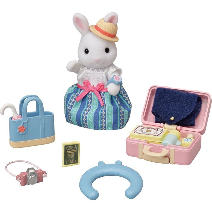 La maman lapin neige et sa valise de weekend - Sylvanian Families - 5641