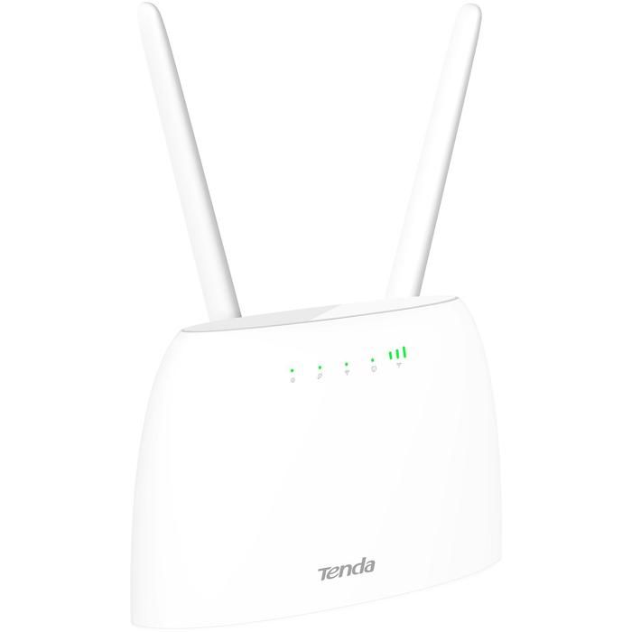 TENDA Routeur 4g 300Mbps port carte sim Ports Ethernet Service vocale 4G+ LTE  VoLTE routeur WiFi configuration facile. 4G06