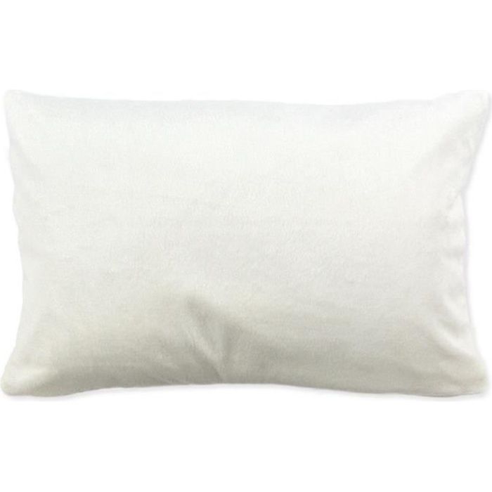 Coussin extra doux blanc 60x40cm COMETE 60 x 40 cm Blanc