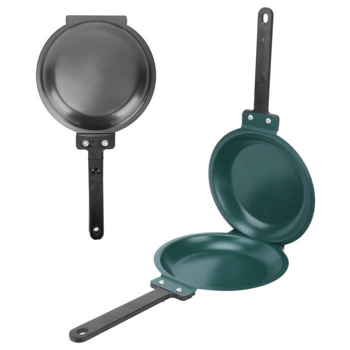 Ycagrain Poêle à Frire Double Face Anti-Adhésive Motif Animal - Mini Moule à Crêpes Pancake 40x19cm