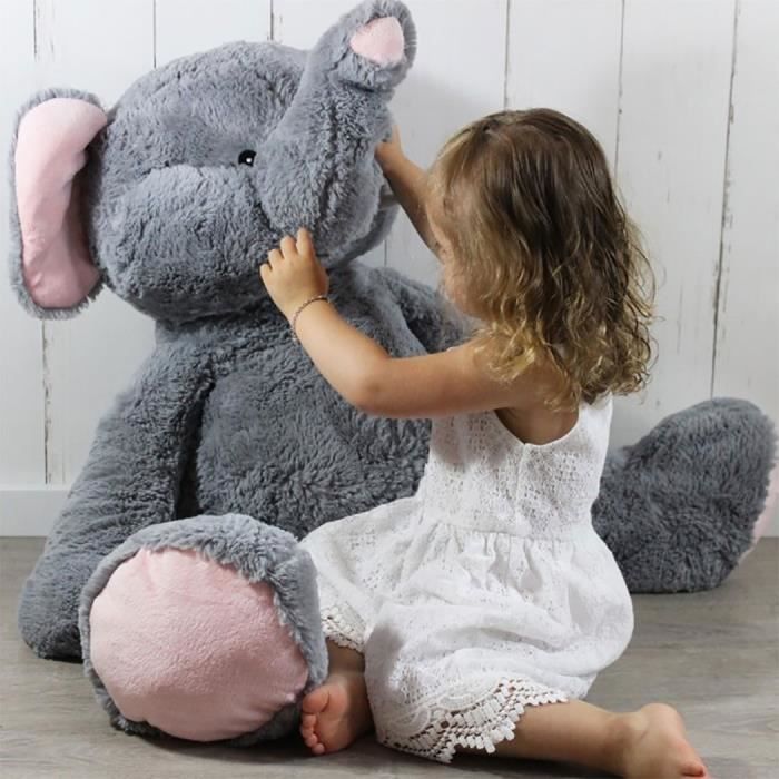 Peluche elephant geant hotsell