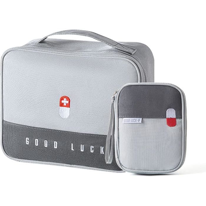 Trousse De Secours Portable Uposao - Mini Pharmacie Pour Sport, Randonnée, Bureau - Tissu Oxford Imperméable - 2 Tailles Disponibles - 9