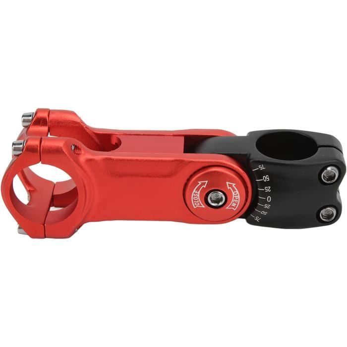 Potence De Vélo, Réduction De La Pression, Rallonge De Guidon Réglable, Usinage Cnc En Aluminium