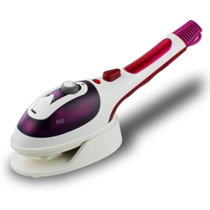 Défroisseur Vapeur à Main Wëasy HVP10 - Portable, 32 G/min, Autonomie Illimitée, Prêt En 30s - Pour Vêtements, Rideaux