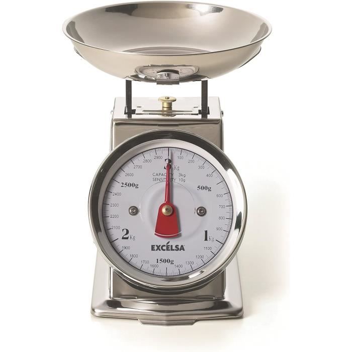 Friteuse En Acier Inoxydable Excèlsa - 24cm Diamètre, Argentée, Passe Lave-Vaisselle