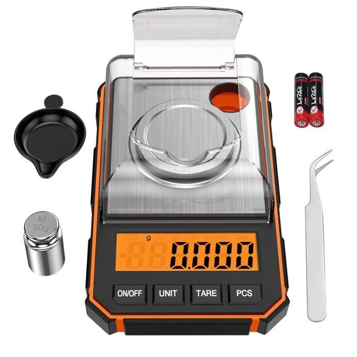 Kit 17 Pcs Poids D'Étalonnage Précision 211.1g – De 10mg à 100g, Pour Balances De Poche, Bijoux Et Cuisine