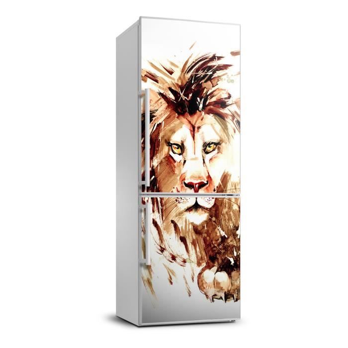 Autocollant Mural Rigolo Pour Réfrigérateur – 4 Visages Cartoon – Déco Adhésive PVC – Intérieur/extérieur – Cuisine Ou Poubelle