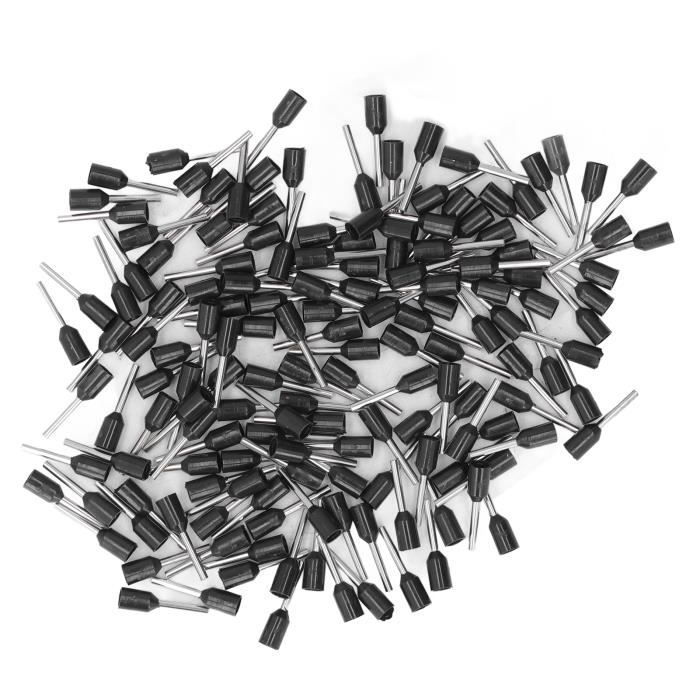 Kit 1200 Pièces D'embouts De Câble 22-10 AWG - Viroles Isolées, 8 Tailles, Boîte De Rangement Incluse