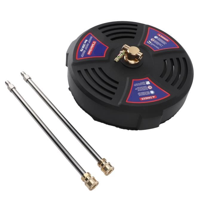 Accessoire Nettoyeur 4000 Psi 2 Rallonges Pour Nettoyeur Haute Pression 4000 PSI - 13 Pouces - Acier Inoxydable - Connexion Rapide 1/4 Lance Extension Acier Inox