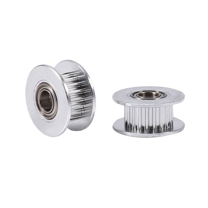 Courroie Crantée GT2 Pour Imprimante 3D RepRap - Modèle 2GT60T20T-200, 60 Et 20 Dents, Boucle Fermée