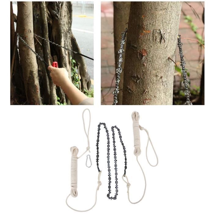 Scie à Main Télescopique 48 Cm Pour Branches Hautes - Lames Double Face - Neuve