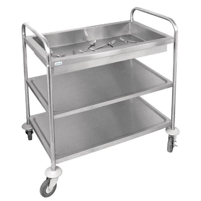 Chariot De Transport Dörner + Helmer - Capacité 80kg | Double Roulettes | 395x145mm | Pour Meubles Et Caisses