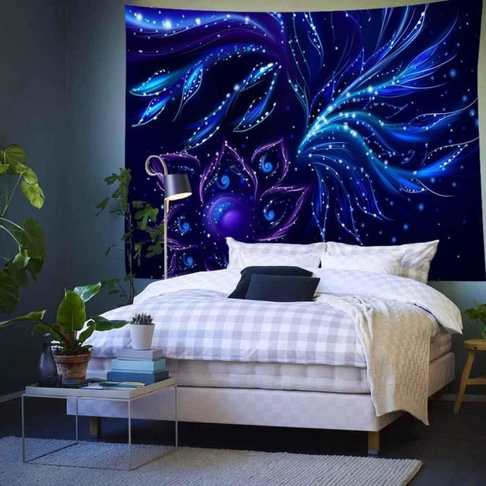 Pduoduo - Décoration Murale Métal Noir Motif Floral - Lot De 3 Sculptures Minimalistes - 43x25 Cm Chacune - Style Moderne Pour Salon Et Chambre - 13