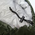 CONFO® Sac de couchage enveloppe avec capuche Sac de couchage de loisirs de printemps Sac de couchage de camping Sac de couchage adu-1