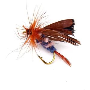 Leurre Mouche Papillon Topwater – Appât Léger Artificiel Pour Pêche Sportive, Couleur Vive, Crochet Aiguisé, Taille 3x2x1cm