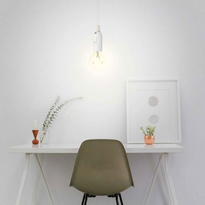 Douille Blanche Ignifuge Douilles E27 Avec Interrupteur Et Prise - Lot De 2, Câble 3 M - Pour Ampoules LED E26/E27, Max 60W - Blanc, Ignifuge Lot Douilles E27 Blanc Douille Blanche Ignifuge Douilles E27 Avec Interrupteur Et Prise - Lot De 2, Câble 3 M - Pour Ampoules LED E26/E27, Max 60W - Blanc, Ignifuge Lot Douilles E27 Blanc
