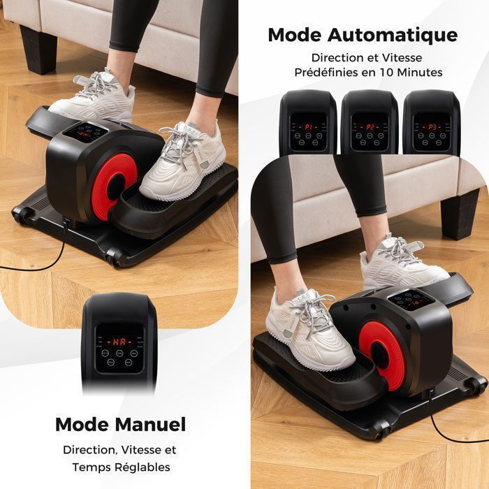 Stepper Velo Elliptique Ancheer Tapis De Marche Mini Velo Elliptique,  Vu00e9lo D'appartement