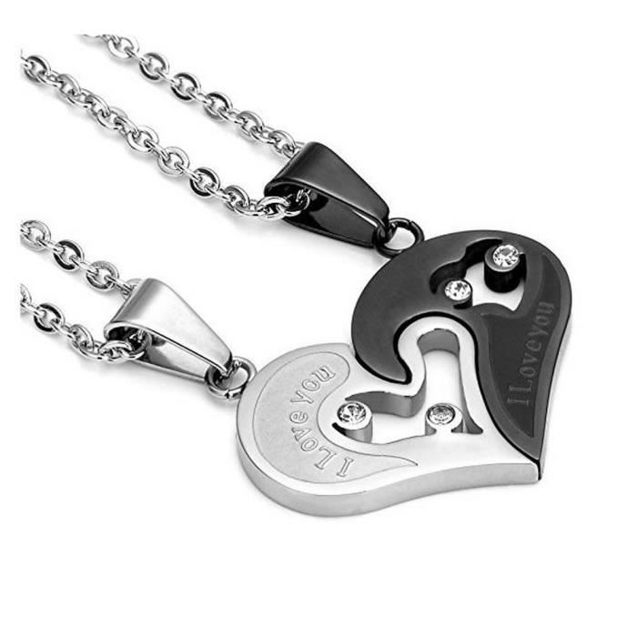 Bijou collier pendentif sur cordon satiné Agatha Paris idéal pour cadeau